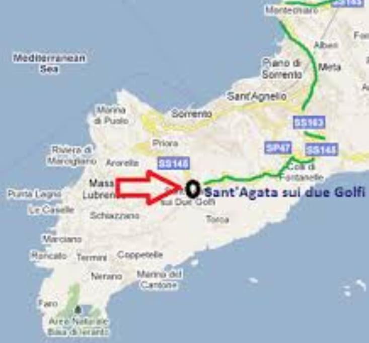מסה לוברנסה Green Apartment In Sorrento Coast מראה חיצוני תמונה
